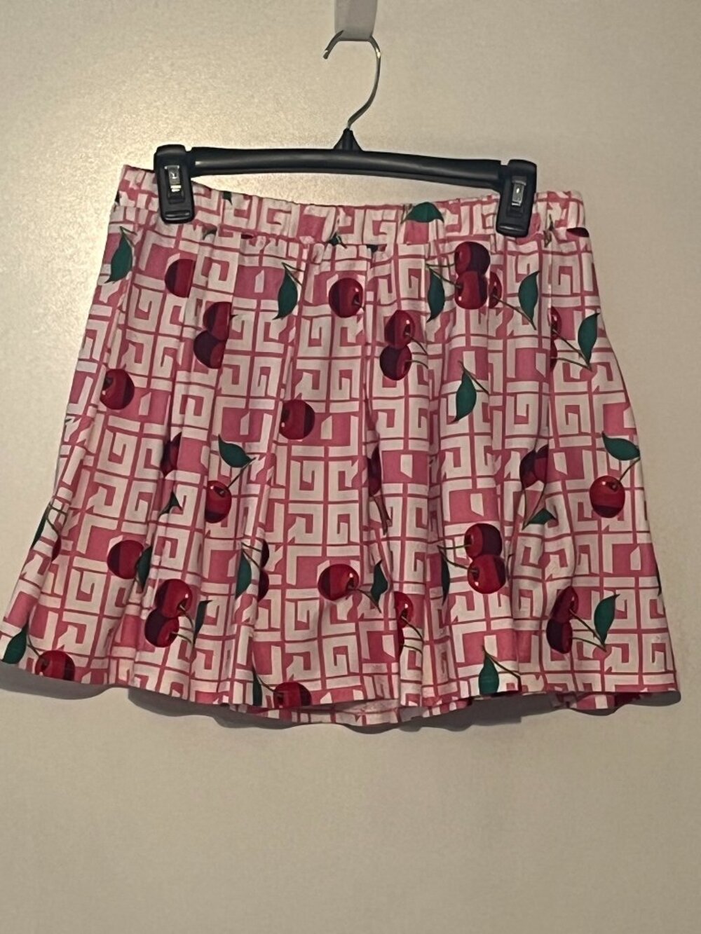 Cute Cherry Pattern Skirt